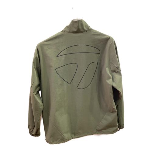 TaylorMade (テーラーメイド) アウトドアウェア(ジャケット) TL182 ハーフジップジャケット メンズ SIZE M オリーブ