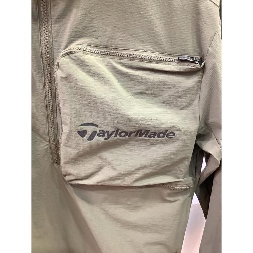TaylorMade (テーラーメイド) アウトドアウェア(ジャケット) TL182 ハーフジップジャケット メンズ SIZE M オリーブ