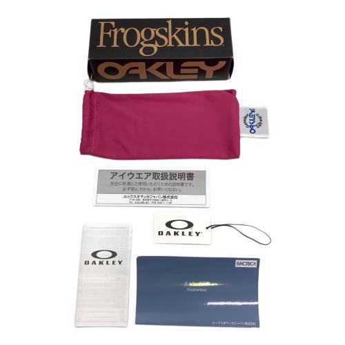 OAKLEY (オークリー) サングラス 0009245・箱付 ブラック FROGSKINS