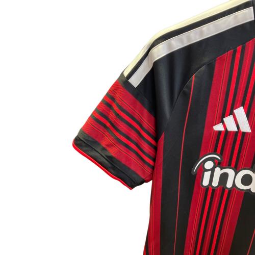 アイントラハト・フランクフルト サッカーユニフォーム KB1996 メンズ 2XL レッドxブラック