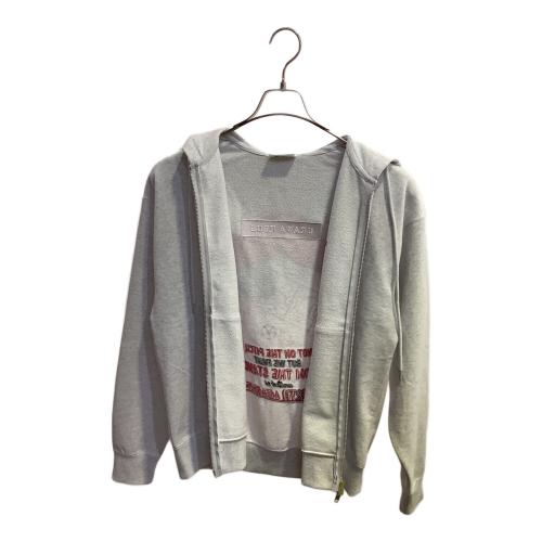 浦和レッズ (ウラワレッズ) サッカーウェア(トップス) ジップフーディ ユニセックス SIZE S グレー