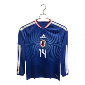 日本代表 (ニホンダイヒョウ) サッカーユニフォーム JZ9680 2026シーズン・ホーム・長袖 SIZE L ブルー