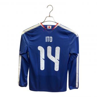 日本代表 (ニホンダイヒョウ) サッカーユニフォーム JZ9680 2026シーズン・ホーム・長袖 SIZE L ブルー