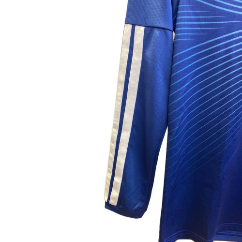 日本代表 (ニホンダイヒョウ) サッカーユニフォーム JZ9680 2026シーズン・ホーム・長袖 SIZE L ブルー