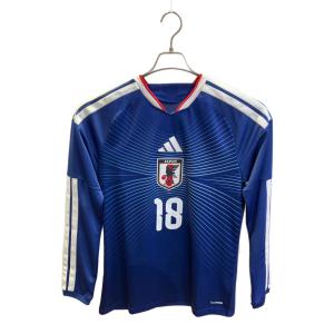日本代表 (ニホンダイヒョウ) サッカーユニフォーム JZ9680 2026シーズン・ホーム・長袖 SIZE L ブルー