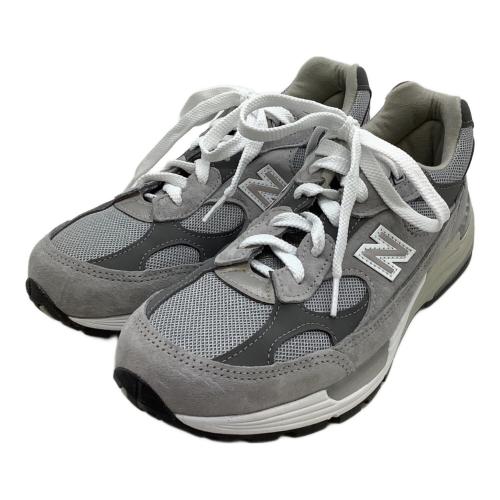 NEW BALANCE (ニューバランス) ローカットスニーカー U992GY Made in USA 992 Core SIZE 25cm グレー