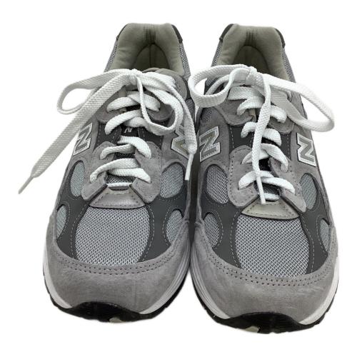 NEW BALANCE (ニューバランス) ローカットスニーカー U992GY Made in USA 992 Core SIZE 25cm グレー