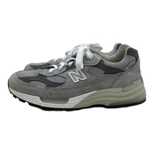 NEW BALANCE (ニューバランス) ローカットスニーカー U992GY Made in USA 992 Core SIZE 25cm グレー