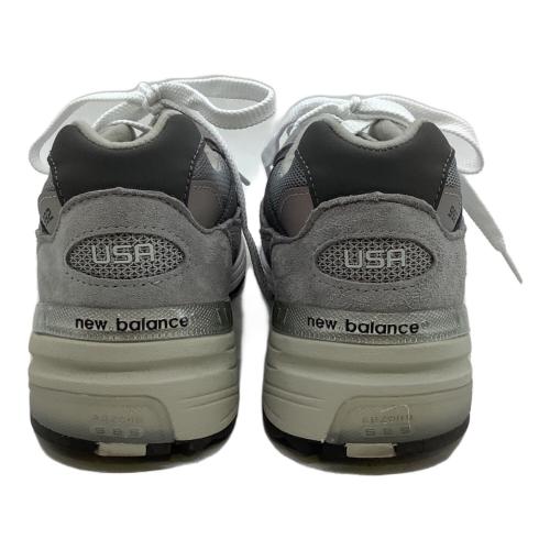 NEW BALANCE (ニューバランス) ローカットスニーカー U992GY Made in USA 992 Core SIZE 25cm グレー