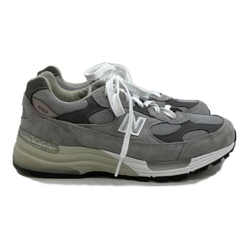 NEW BALANCE (ニューバランス) ローカットスニーカー U992GY Made in USA 992 Core SIZE 25cm グレー