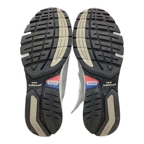 NEW BALANCE (ニューバランス) ローカットスニーカー U992GY Made in USA 992 Core SIZE 25cm グレー