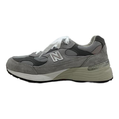 NEW BALANCE (ニューバランス) ローカットスニーカー U992GY Made in USA 992 Core SIZE 25cm グレー