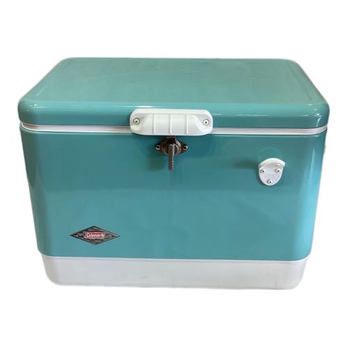 Coleman (コールマン) スチールベルトクーラー クーラーボックス 6150,6155 60周年記念 54QT(約51L) ターコイズ
