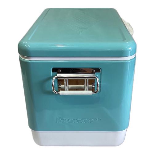 Coleman (コールマン) スチールベルトクーラー クーラーボックス 6150,6155 60周年記念 54QT(約51L) ターコイズ