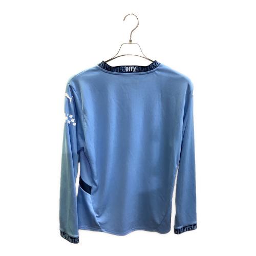 マンチェスター・シティ サッカーユニフォーム 775076-01 24-25シーズン・ホーム・長袖 SIZE L スカイブルー