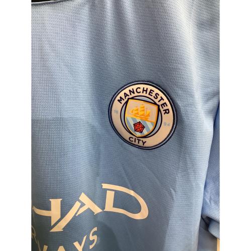 マンチェスター・シティ サッカーユニフォーム 775075-01 24-25シーズン・ホーム SIZE XL スカイブルー