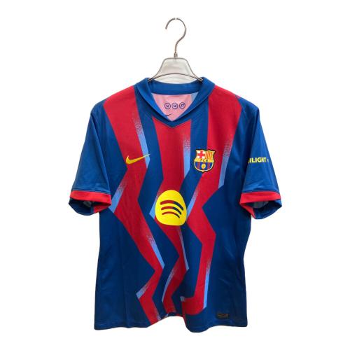 FCバルセロナ (エフシーバルセロナ) サッカーユニフォーム FZ1304-432 25/26シーズン・4th・ホーム SIZE XL ブルー×レッド