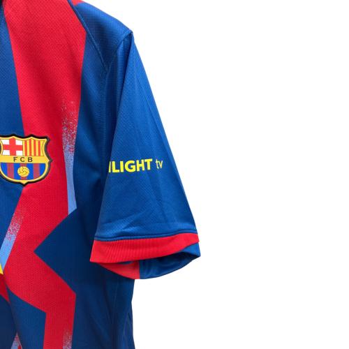 FCバルセロナ (エフシーバルセロナ) サッカーユニフォーム FZ1304-432 25/26シーズン・4th・ホーム SIZE XL ブルー×レッド
