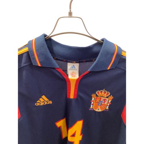スペイン代表 (スペインダイヒョウ) サッカーユニフォーム 647196 メンズ 2XL ネイビー