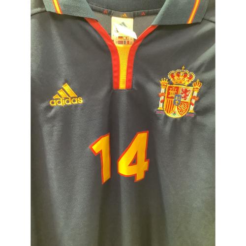 スペイン代表 (スペインダイヒョウ) サッカーユニフォーム 647196 メンズ 2XL ネイビー