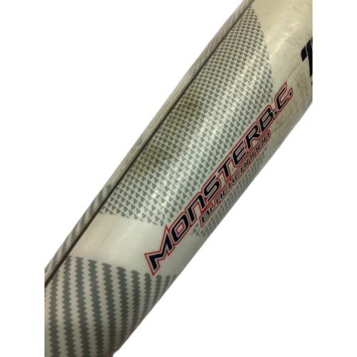 ZETT (ゼット) モンスターブラックキャノン 軟式バット BCT31483 83cm ホワイト