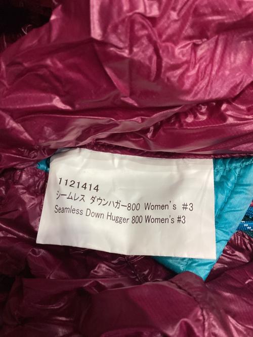 mont-bell (モンベル) マミー型シュラフ(化繊) 1121414 ブルー シームレス ダウンハガー800 Women's #3 ダウン