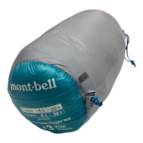 mont-bell (モンベル) マミー型シュラフ(化繊) 1121414 ブルー シームレス ダウンハガー800 Women's #3 ダウン