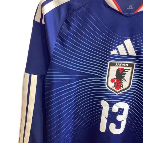 日本代表 (ニホンダイヒョウ) サッカーユニフォーム JZ9680 キッズ SIZE L ブルー