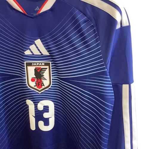 日本代表 (ニホンダイヒョウ) サッカーユニフォーム JZ9680 キッズ SIZE L ブルー