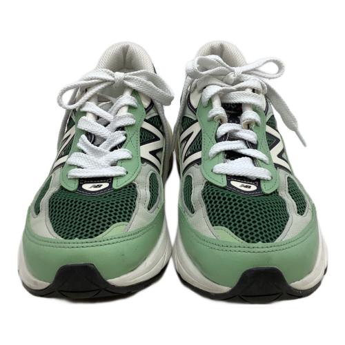 NEW BALANCE (ニューバランス) ローカットスニーカー U990AB6 990v6 メンズ SIZE 26.5cm グリーン
