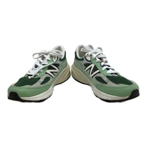 NEW BALANCE (ニューバランス) ローカットスニーカー U990AB6 990v6 メンズ SIZE 26.5cm グリーン