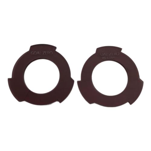 BELKROOT (ベルクロート) ランタンアクセサリー ブラウン ゴールゼロ用アクリルランタンシェード BOTAN