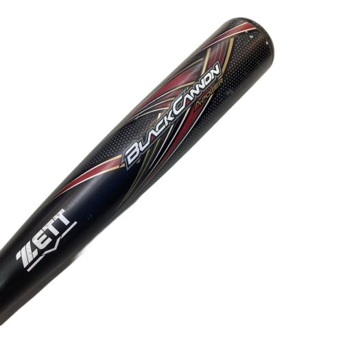 ZETT (ゼット) ブラックキャノンA-power 軟式バット BCT35384 専用ケース付 80cm ブラック