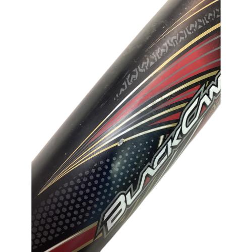 ZETT (ゼット) ブラックキャノンA-power 軟式バット BCT35384 専用ケース付 80cm ブラック