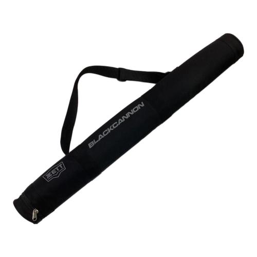 ZETT (ゼット) ブラックキャノンA-power 軟式バット BCT35384 専用ケース付 80cm ブラック
