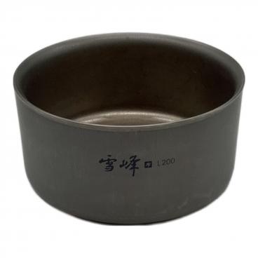 Snow peak (スノーピーク) 純チタン 食器3点セット クッカー STW-001T