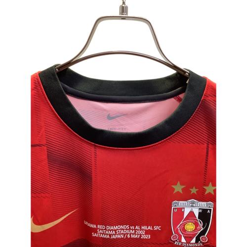 浦和レッズ (ウラワレッズ) サッカーユニフォーム DV4801 2022シーズン・ACLファイナルユニフォーム メンズ SIZE L レッド