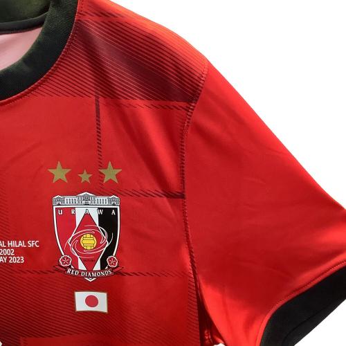 浦和レッズ (ウラワレッズ) サッカーユニフォーム DV4801 2022シーズン・ACLファイナルユニフォーム メンズ SIZE L レッド