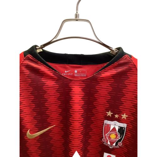 浦和レッズ (ウラワレッズ) サッカーユニフォーム AQ4445-611 2019シーズン・ACLファイナルユニフォーム メンズ SIZE L レッド
