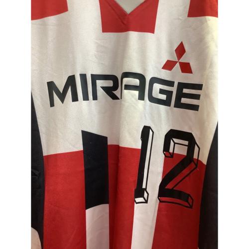 浦和レッズ (ウラワレッズ) サッカーユニフォーム PUMA MIRAGE メンズ SIZE L レッド×ホワイト