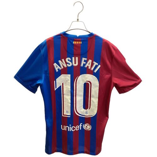 FCバルセロナ (エフシーバルセロナ) サッカーユニフォーム CV7891-428 21-22シーズン・ホーム・レプリカ SIZE M ブルー×レッド