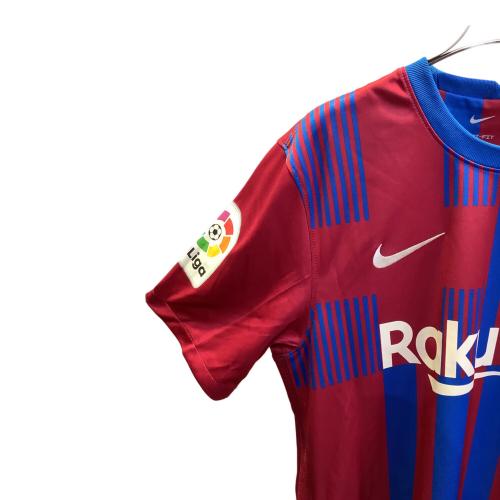 FCバルセロナ (エフシーバルセロナ) サッカーユニフォーム CV7891-428 21-22シーズン・ホーム・レプリカ SIZE M ブルー×レッド