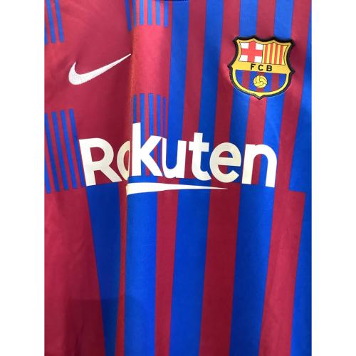 FCバルセロナ (エフシーバルセロナ) サッカーユニフォーム CV7891-428 21-22シーズン・ホーム・レプリカ SIZE M ブルー×レッド