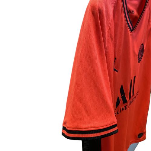 パリ・サンジェルマン サッカーユニフォーム AJ5552-613 19-20シーズン・アウェイ・レプリカ SIZE M オレンジ×ブラック