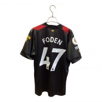 マンチェスター・シティ サッカーユニフォーム 765722-02 22-23シーズン・アウェイ・レプリカ SIZE M レッド×ブラック