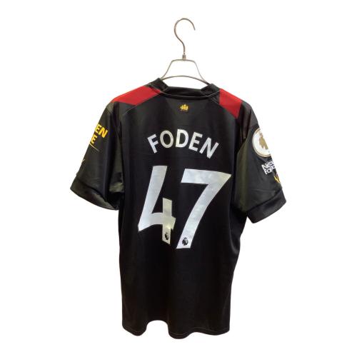 マンチェスター・シティ サッカーユニフォーム 765722-02 22-23シーズン・アウェイ・レプリカ SIZE M レッド×ブラック