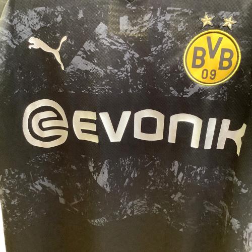 ボルシア・ドルトムント サッカーユニフォーム 755745-12 19-20シーズン・アウェイ・レプリカ SIZE L ブラック×シルバー