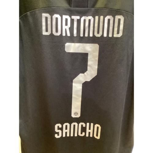 ボルシア・ドルトムント サッカーユニフォーム 755745-12 19-20シーズン・アウェイ・レプリカ SIZE L ブラック×シルバー