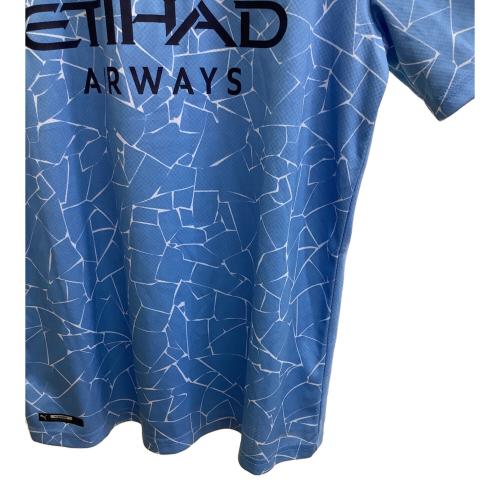 マンチェスター・シティ サッカーユニフォーム 757058-01 20-21シーズン・ホーム・レプリカ SIZE M スカイブルー