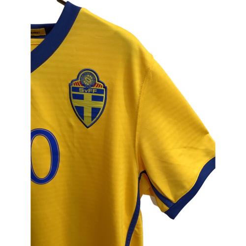 スウェーデン代表 (スウェーデンダイヒョウ) サッカーユニフォーム UDS6014H 10-11シーズン・ホーム・レプリカ SIZE M イエロー×ブルー
